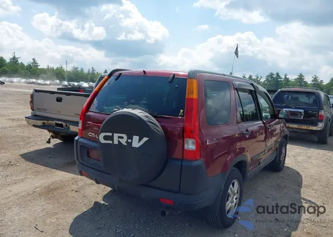 2004 Honda Cr-V Ex z USA, uszkodzony, nr VIN SHSRD78824U250256